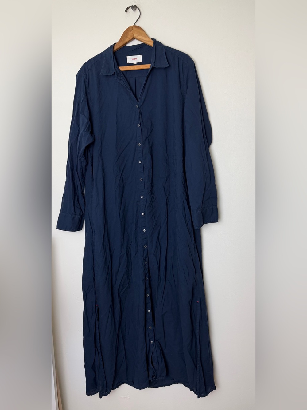 XiRENA Navy Boden Shirt Dress